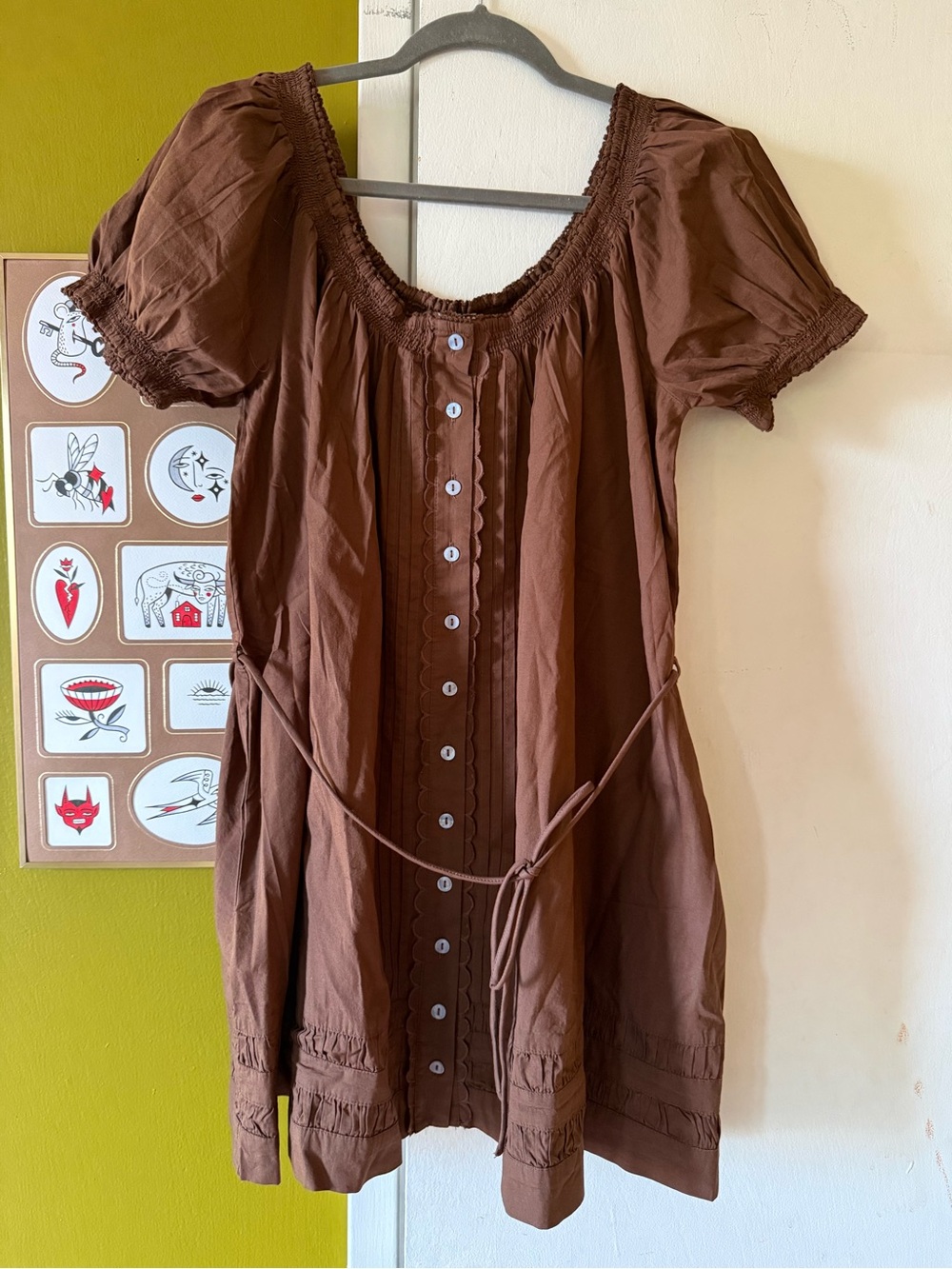 Damson Madder Jane Mini Dress - Picture 4 of 8